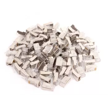 GETFORT RJ45 CAT.5e 8P8C Shielded Connector (100 pcs)