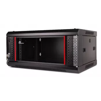 GETFORT 19 inch CALI 4U 600x450 sienas tīkla skapis - Melns (WGF04-64EH-WGB)
