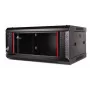 GETFORT 19 inch CALI 4U 600x450 sienas tīkla skapis - Melns (WGF04-64EH-WGB)