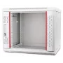 GETFORT WGF09-64EH-WGG 19 inch 9U sienas tīkla skapis 600x450mm pelēks (RAL 7035)