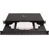 GETFORT GF-FO04-DX 1U 19 collu 24xSC Duplex fiksētā šķiedru optikas sadales paneļa plate