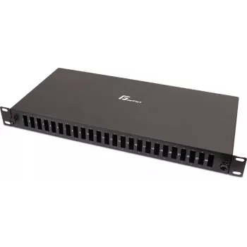 GETFORT GF-FO04-DX 1U 19 collu 24xSC Duplex fiksētā šķiedru optikas sadales paneļa plate