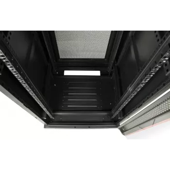 GETFORT 19 Inch 22U 600x600 Floor Standing Rack Cabinet Black