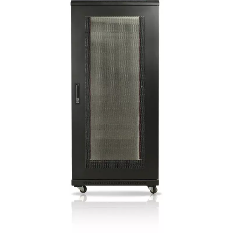 GETFORT SGF27-610EH-SGB 27U 19 inch Grīdas statīva skapis 600x1000mm Melns