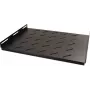 Getfort 60cm Fixed Shelf for Rack Cabinet 1U 19 inch Black 50kg