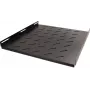 Getfort Fixed Rack Shelf 19 inch 1U 800mm Depth 50kg Load Capacity Black
