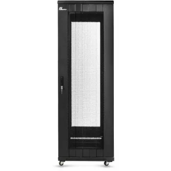 GETFORT 19 inch 42U 600x1000 Grīdas stāvošs perforēts skapis melns