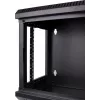 GETFORT WGF06-33EH-WGB 10 collu 6U sienas stiprinājuma skapis 300x300mm melns