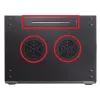 GETFORT ECO v2 19 inch 6U 600x450 sienas stiprinājuma skapis, melns