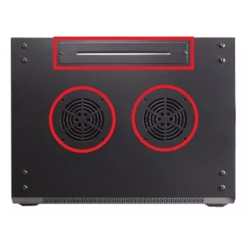 GETFORT ECO v2 19 inch 6U 600x450 sienas stiprinājuma skapis, melns