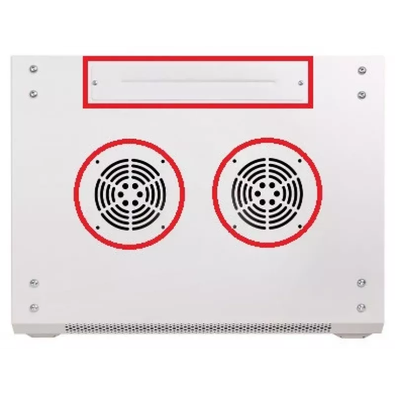 GETFORT ECO v2 19 Inch 6U 600x450 Wall Mount Rack Cabinet Grey