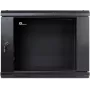 GETFORT ECO v2 19 inch 9U 600x450 Sienas stiprinājuma skapis Melns