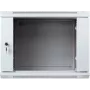 GETFORT ECO v2 19 inch 9U 600x450 sienas stiprinājuma skapis, pelēks