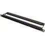 GETFORT PGF-5EUTP24-B7 Patch Panel UTP Cat.5e 24 Port 0.5U 19 inch Black