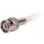 GETFORT BNC-Z RG59 Crimp BNC Male Plug RG59 koaksiālajam kabelim, 100 gab.