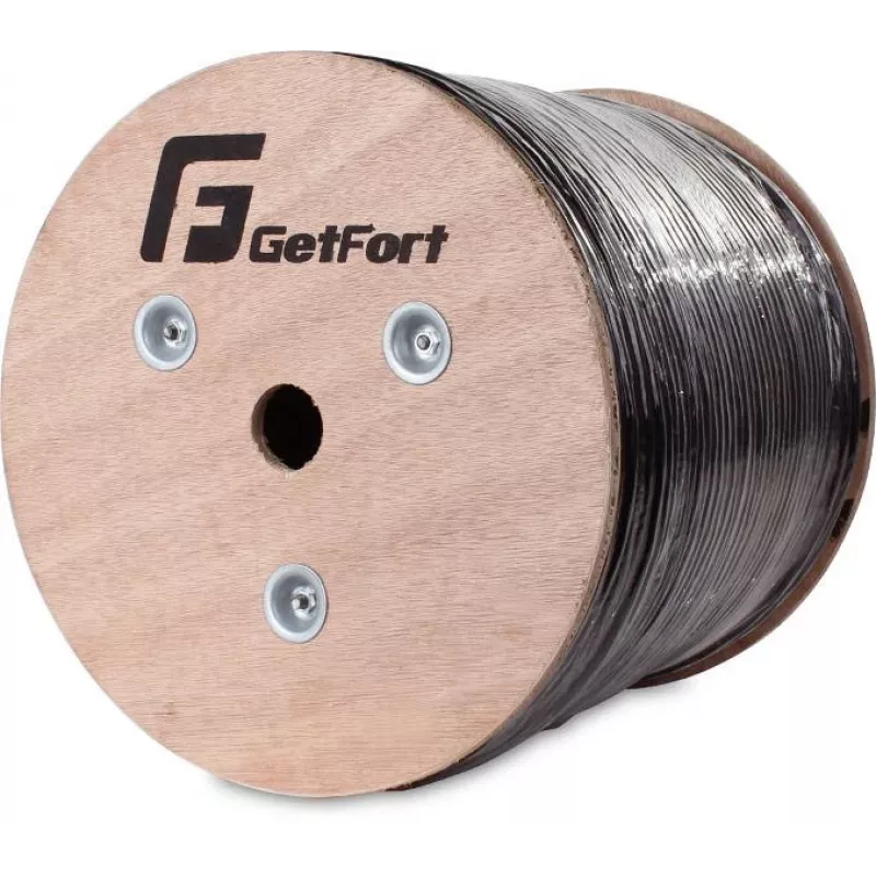 GETFORT Cat.5e F/UTP Outdoor Gel-Filled Network Cable 305m Black