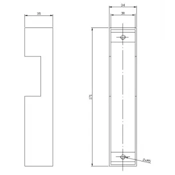 ELEKTRA-PLUS KASETA ELEKTRA R2 Iegremdējamais sadales panelis 18 moduļi 3 rindas IP40 Balts ar tonētām durvīm