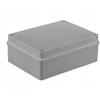 Hermētiskā sadales kārba 190x140x70 bez kabeļu ievadiem IP65 PAWBOL S-BOX 416