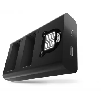 Newell Dual-Channel DL-USB-C Lādētājs Fujifilm NP-W126 Akumulatoriem