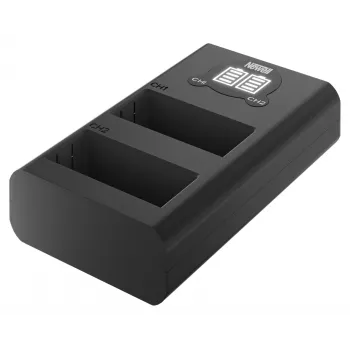 Newell Dual-Channel DL-USB-C Lādētājs Fujifilm NP-W126 Akumulatoriem