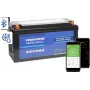 EUROPOWER LFP 12/150/E/B/HT/SH LiFePO4 akumulators 12.8V 150Ah ar Bluetooth un sildīšanas paklāju