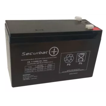 POWERBAT SECURBAT 7-12 AGM akumulators 12V 7Ah