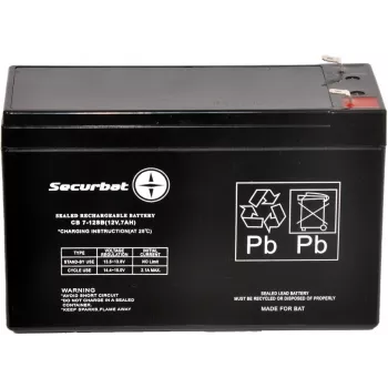 POWERBAT SECURBAT 7-12 AGM akumulators 12V 7Ah