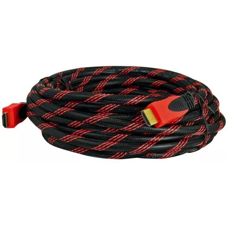 LEXTON HDMI-HDMI v1.4 kabelis 10m Melns