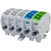 SIMET SIMBLOCK SCB 25-5X Sadales bloks Al/Cu 80/150 1x10-25mm² 5x1.5-16mm² Pelēks