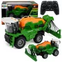 LEAN TOYS Lauksaimniecības kombains ar smidzinātāju, izsmidzināšanas funkcija, gaismas, skaņas, 1:24