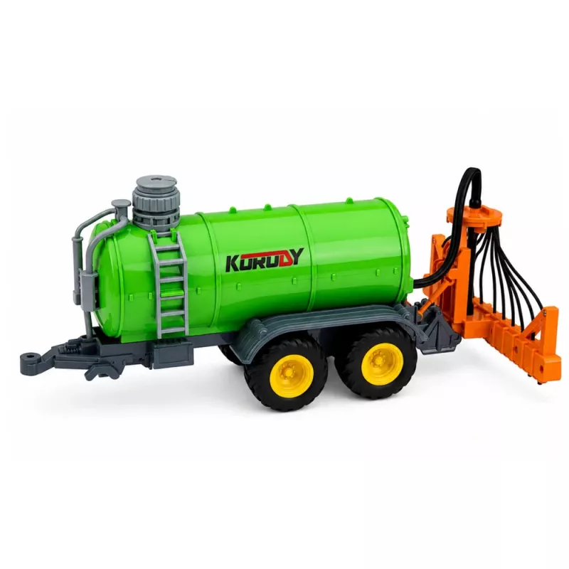 LEAN TOYS Attālināti vadāms lauksaimniecības traktors ar šķidrā mēslojuma izsmidzinātāju 1:24
