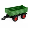 LEAN TOYS Attālināti vadāms lauksaimniecības traktors ar pašizgāzēju piekabi, gaismām, skaņu 1:24