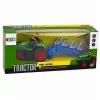 LEAN TOYS RC Traktors ar Arklu un Zemnieku Tālvadības Gaismas Zaļš 1:24