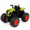 LEAN TOYS High Agricultural Tractor with Tipper Trailer, Remote Controlled, RC 1:16