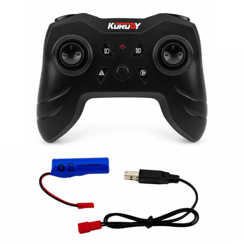 LEAN TOYS Ar tālvadību vadāms lauksaimniecības traktors ar pašizgāzēju piekabi Zaļš 1:24