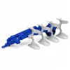 LEAN TOYS Lauksaimniecības kombains ar griezējvārpstu un arklu, zemnieku figūriņas, zirgs, gaismas, skaņas, 4 gab.