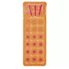 Bestway 43015 Piepūšamais gaisa matracis peldbaseinam, oranžs, 183x69x15 cm