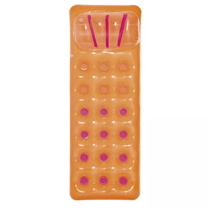 Bestway 43015 Piepūšamais gaisa matracis peldbaseinam, oranžs, 183x69x15 cm
