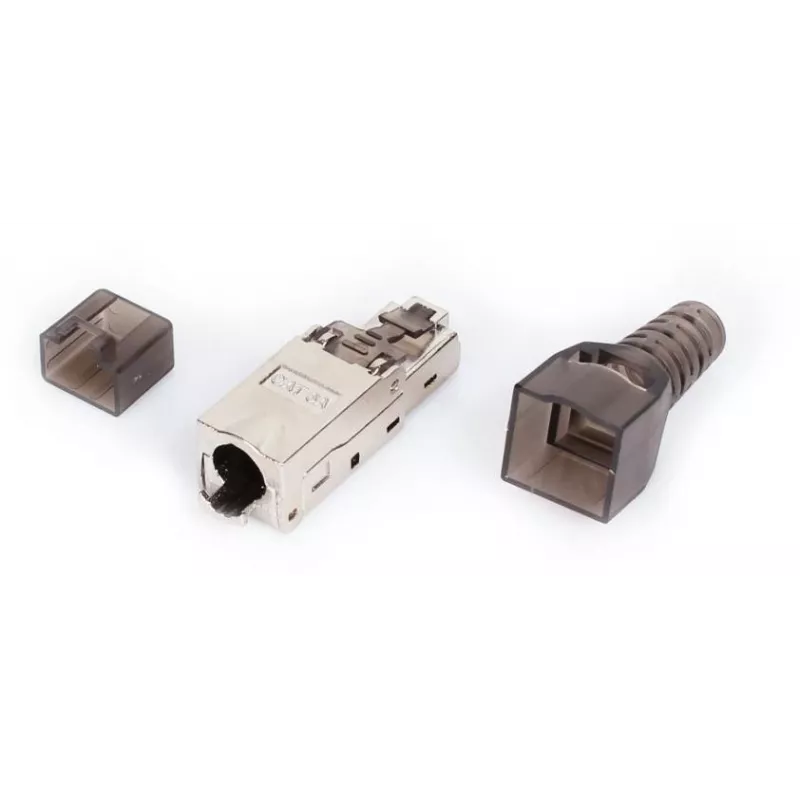 GETFORT RJ45 Cat.6A FTP Toolless Modular Plug 8P8C