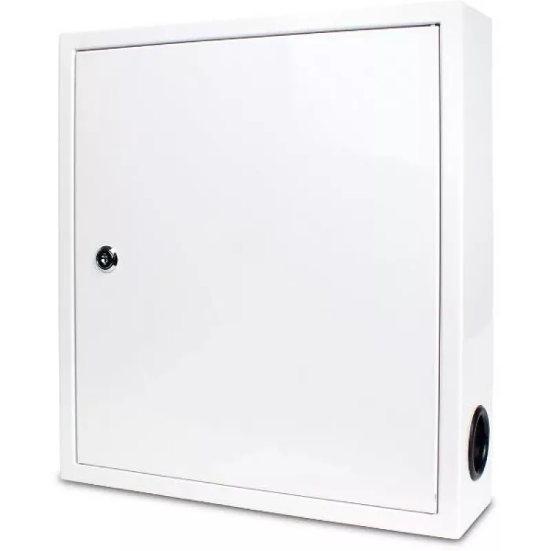 GETFORT Virsmas montāžas multimediju skapis 390x350x100 mm Balts