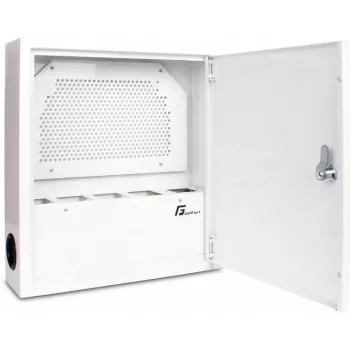 GETFORT Virsmas montāžas multimediju skapis 390x350x100 mm Balts