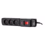 Getfort Surge Protector Power Strip 3A 3m Black