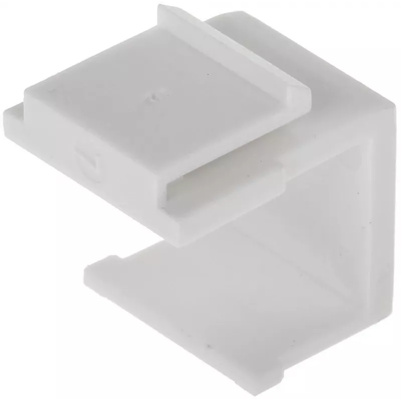 GETFORT Keystone Blanking Plug 50-Pack White