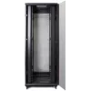 GETFORT 19-inch 42U 800x800 Grīdas statīva skapis Melns