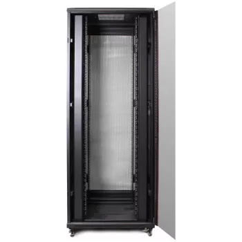 GETFORT 19 inch 42U 800x1000 Grīdas statīva skapis Melns
