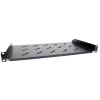 Getfort Universal 19-inch 1U 270mm Black Rack Shelf