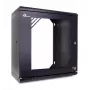 GETFORT ECO v3 19 inch 12U 520x340 Sienas stiprinājuma skapis Melns