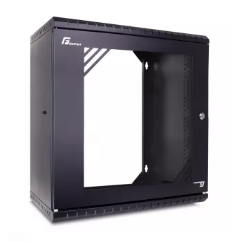 GETFORT ECO v3 19 collu 12U 520x450 sienas stiprinājuma skapis Melns
