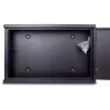 GETFORT WGF02-54/35/12-WSB 2U 19 collu statīva korpuss 540x350x120mm Melns