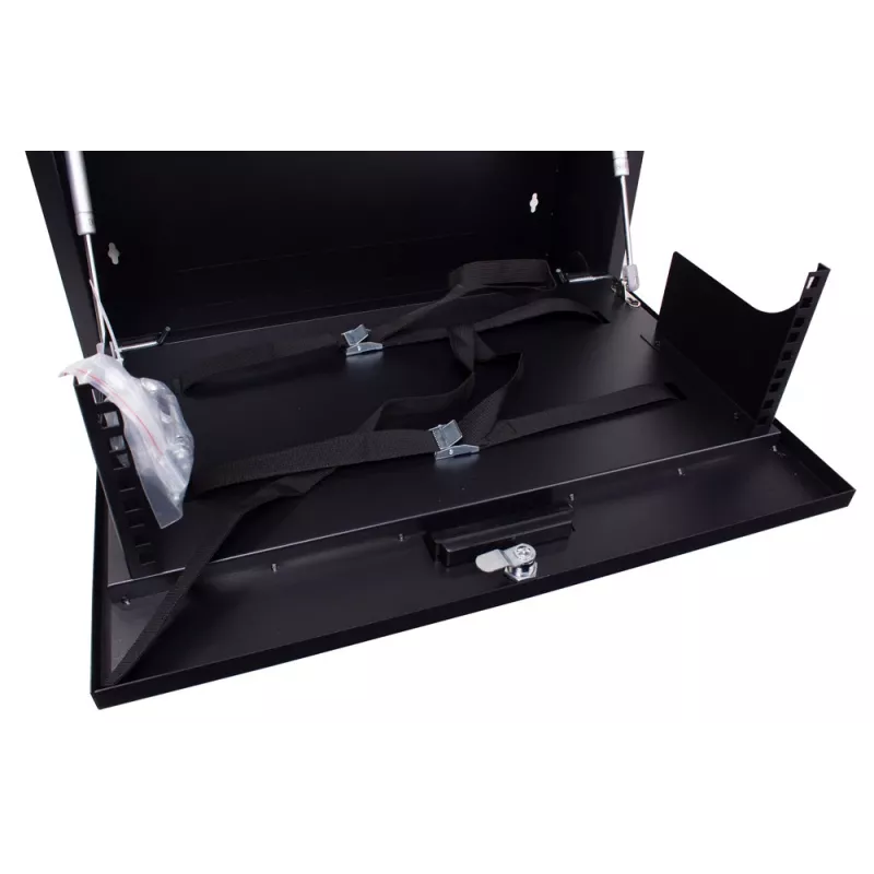GETFORT WGF02-60/50/21-H-WSB 2U CCTV Rack Enclosure 600x540x210mm Black VESA